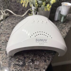 SUN1 White UV LED Nail Lamp